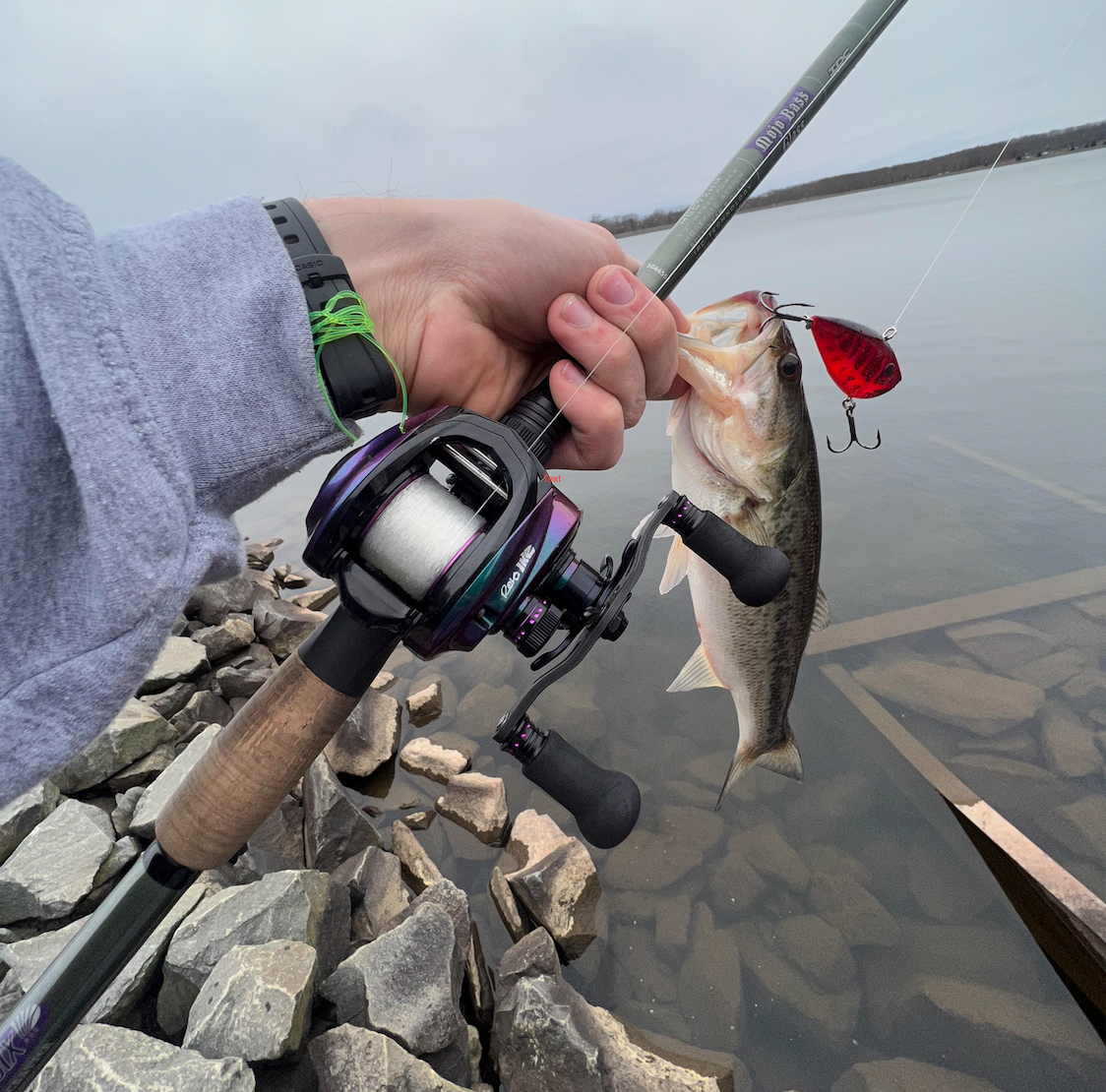 Fishing Rattle Traps for Large Mouth Bass... By Dennis Roe