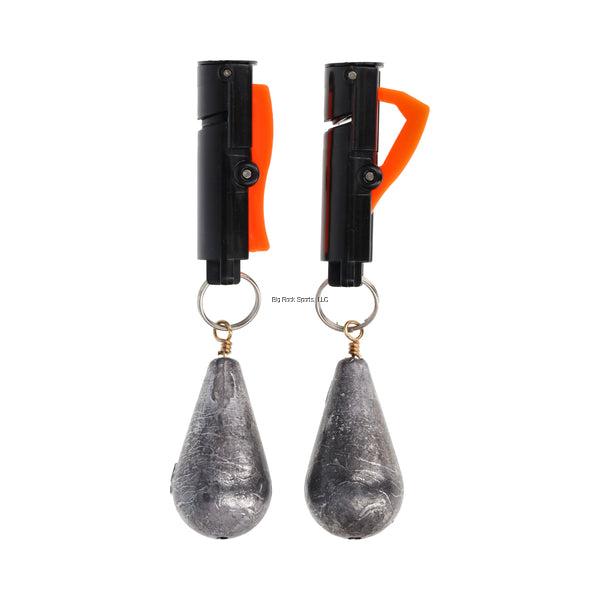 Eagle Claw Snap Weight Quick Release Line Clip 2pk