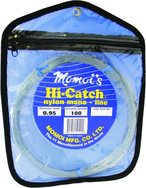 Momoi Hi-Catch Mono Leader Coil (100lb-300lb, 100yd, 2-Colors) Momoi Hi-Catch Mono Leader Coil (100lb-300lb, 100yd, 2-Colors)