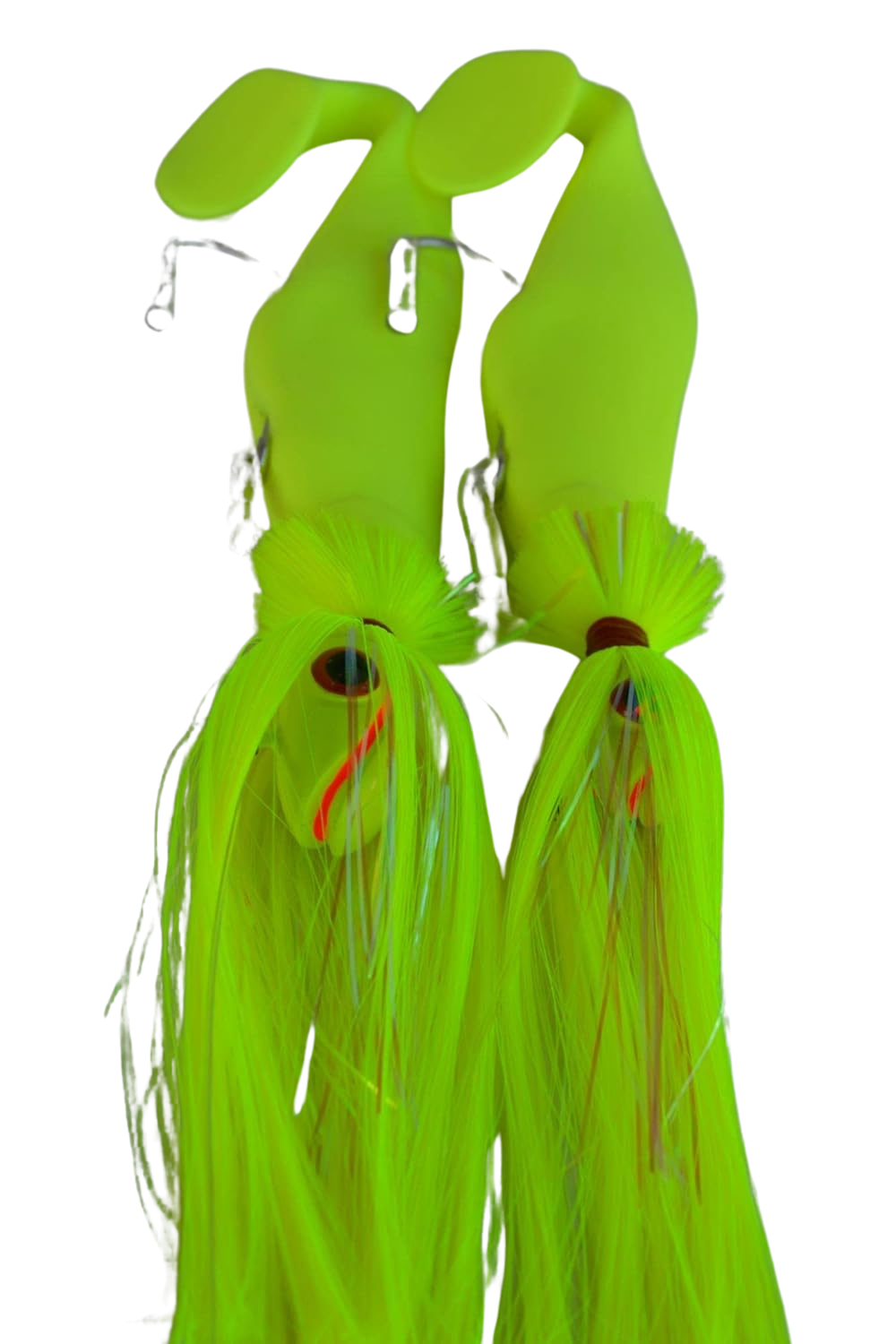 Blue Water Candy Parachute Rig, 9", 6 oz/3 oz, Chartreuse Shad