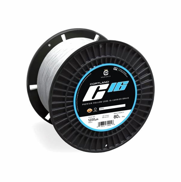 Cortland C-16 Hollow Core Braid 3500yd