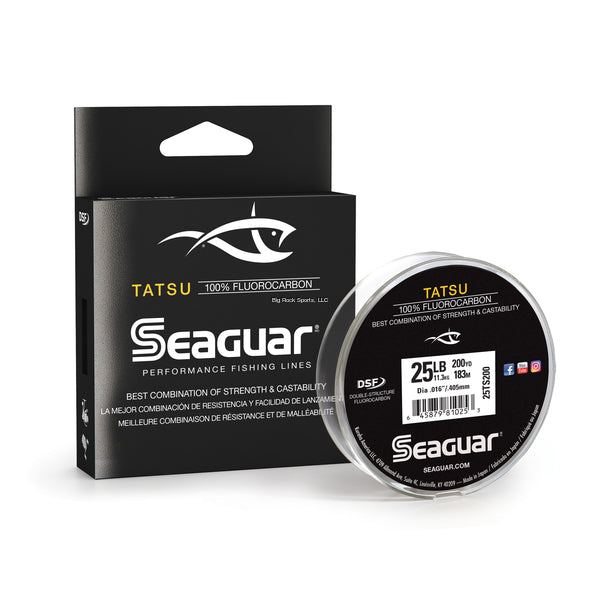Seaguar Tatsu 100% Fluorocarbon Main Line 200yd