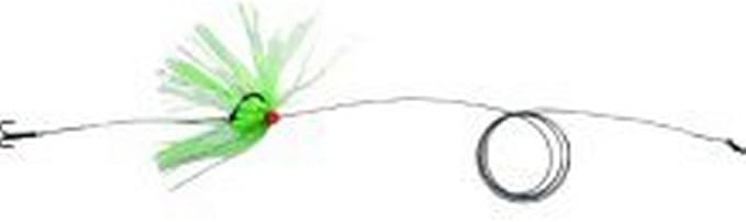 Sea Striker Carolina Live Bait King Rig #5 Solid Wire 1-2/0 Chartreuse