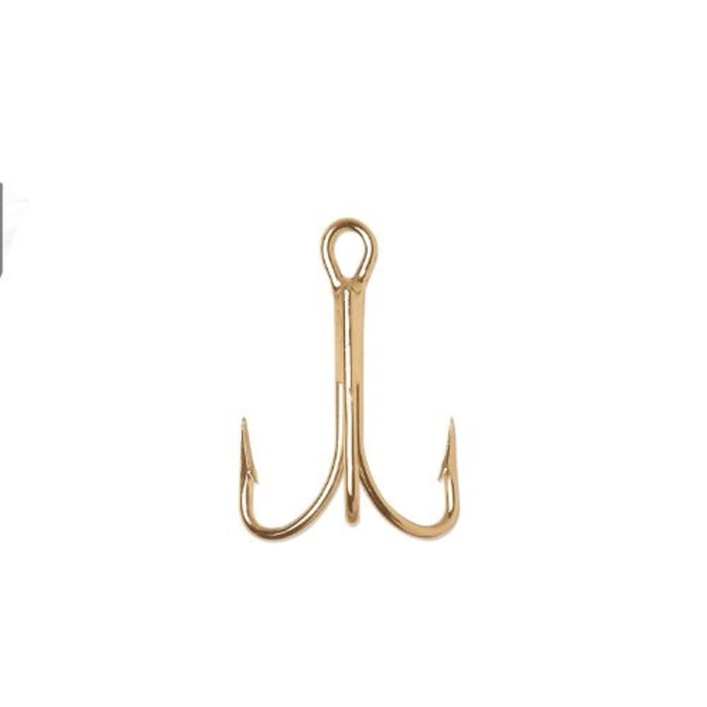 VMC Treble Hook with Cut Point, Size 14, Forged VMC Treble Hook with Cut Point, Size 14, Forged