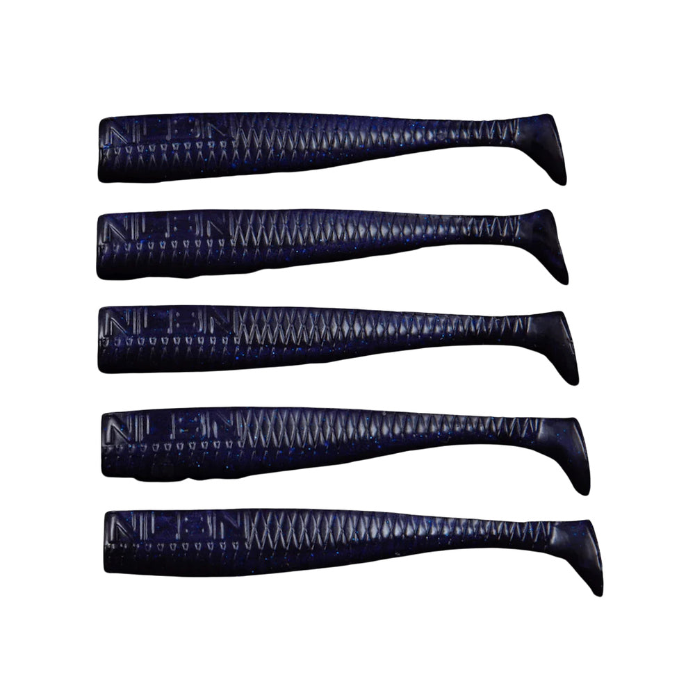 No Live Bait Needed Paddle Tail, 3.75"