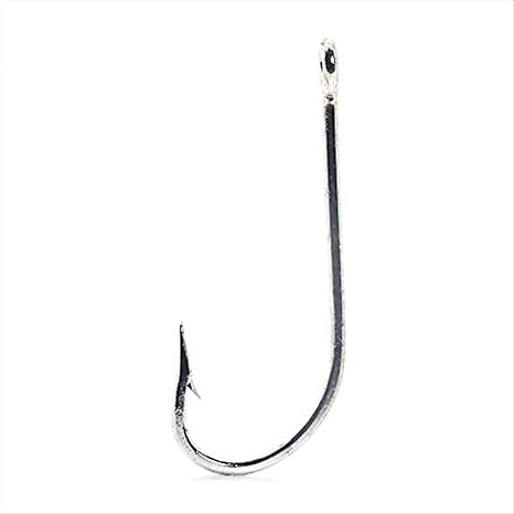 Mustad 3407-DT-10/0-100 Classic O'Shaughnessy Hook, Size 10/0, 100pk