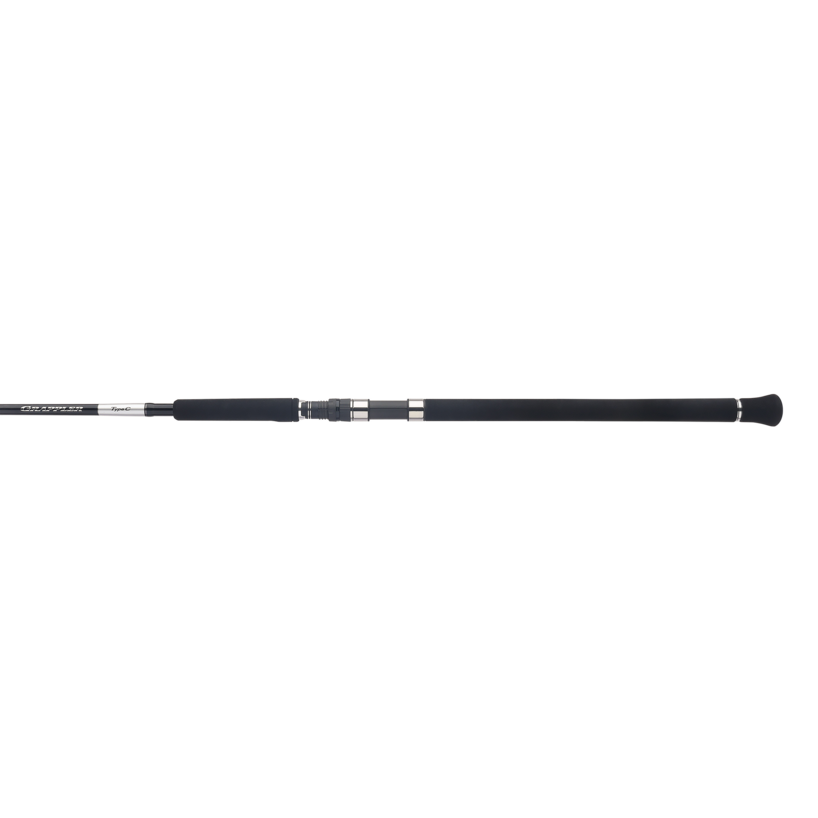popping rod shimano OPFTS83H Ocea Plugger Full Throttle Spinning The Grappler Type C Rods are fast action overall however have a soft tip for launching lures while still having a powerful backbone to take down the beasts this rod is designed for Shimano Grappler Type C Popping