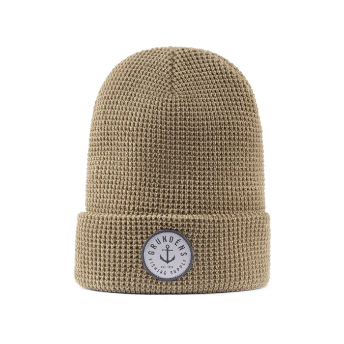 Grundens Anchor Waffle Beanies