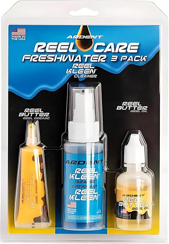 Ardent Freshwater Reel Care 3 Pack