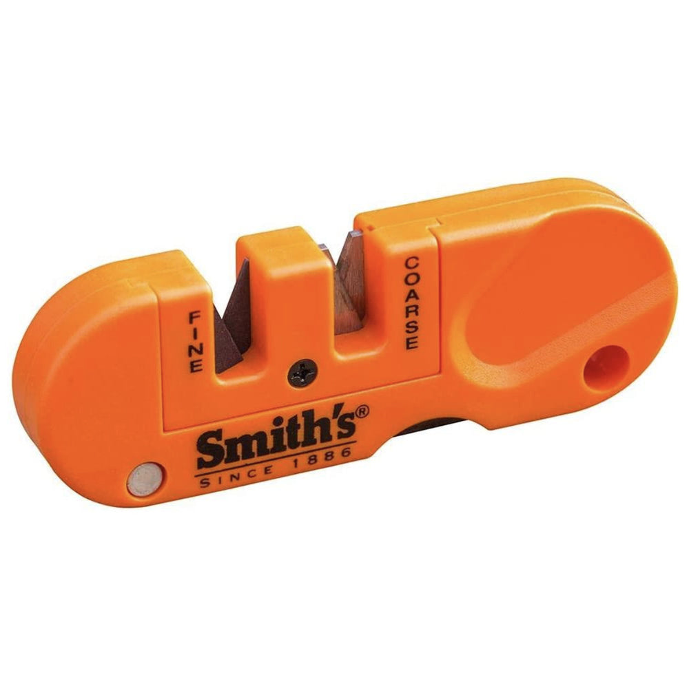 Smith's Pocket Pal Knife Sharpener-Hunter Orange 1pc