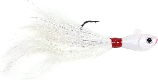 Sea Striker Bucktail Jig Holographic Eyes
