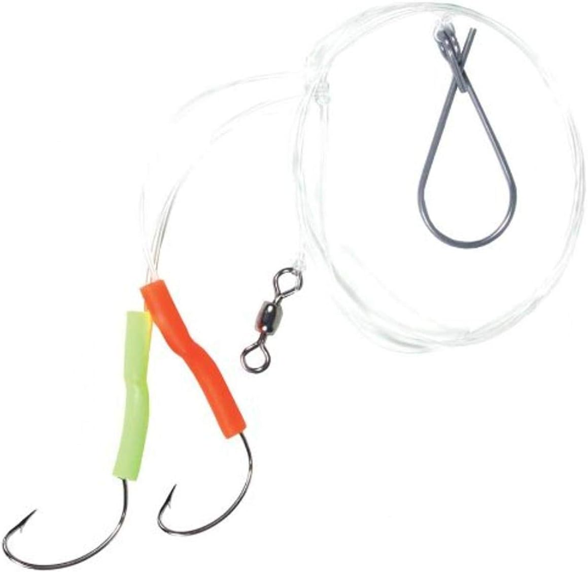 Sea Striker Haddock Rig, 2 4/0 Nickel Wide Gap Hooks w/Tubing