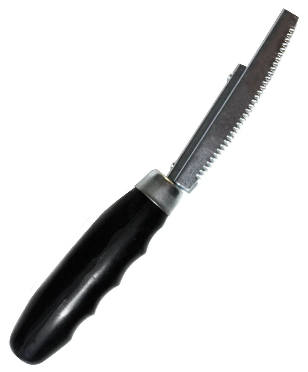 Dolphin Deluxe Rubber Handle Fish Scaler