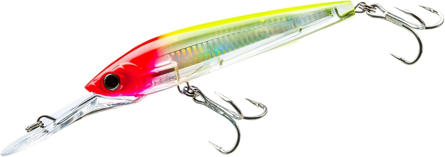Yo-Zuri R1165CPPO 3D Magnum DD Deep Diving Lure, 7", 3 1/8 oz, Pink & Orange