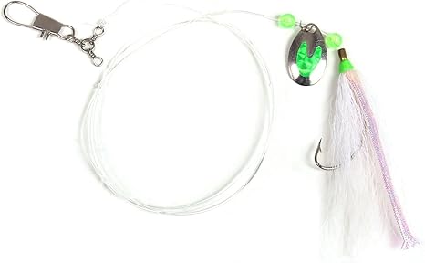 Sea Striker CR01-CP Captain's Flounder/Fluke Rig, Wht