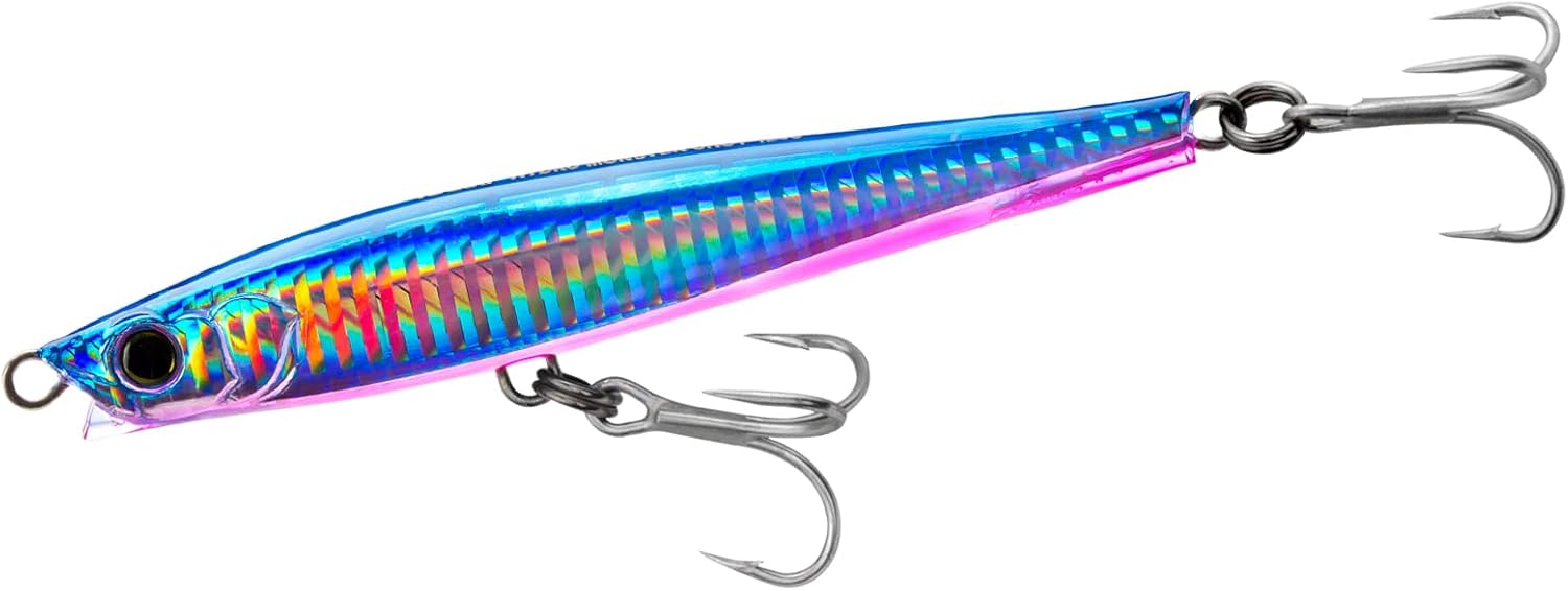 Yo-Zuri R1452 HBP Hydro Monster Shot (S) 125mm 5", Blue Pink