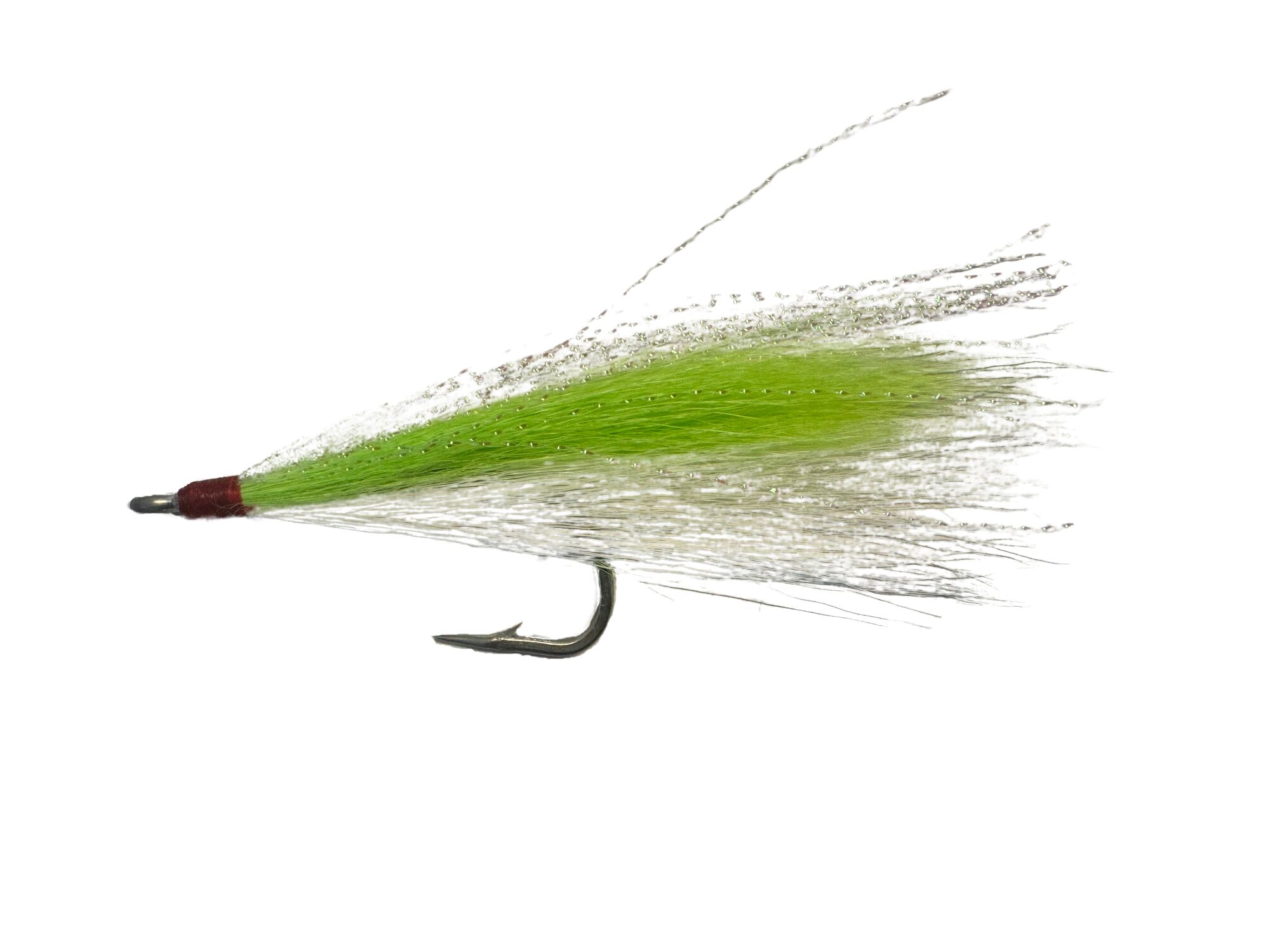 Run Off Lures Bulk Teasers, 25 Pack, Chartreuse