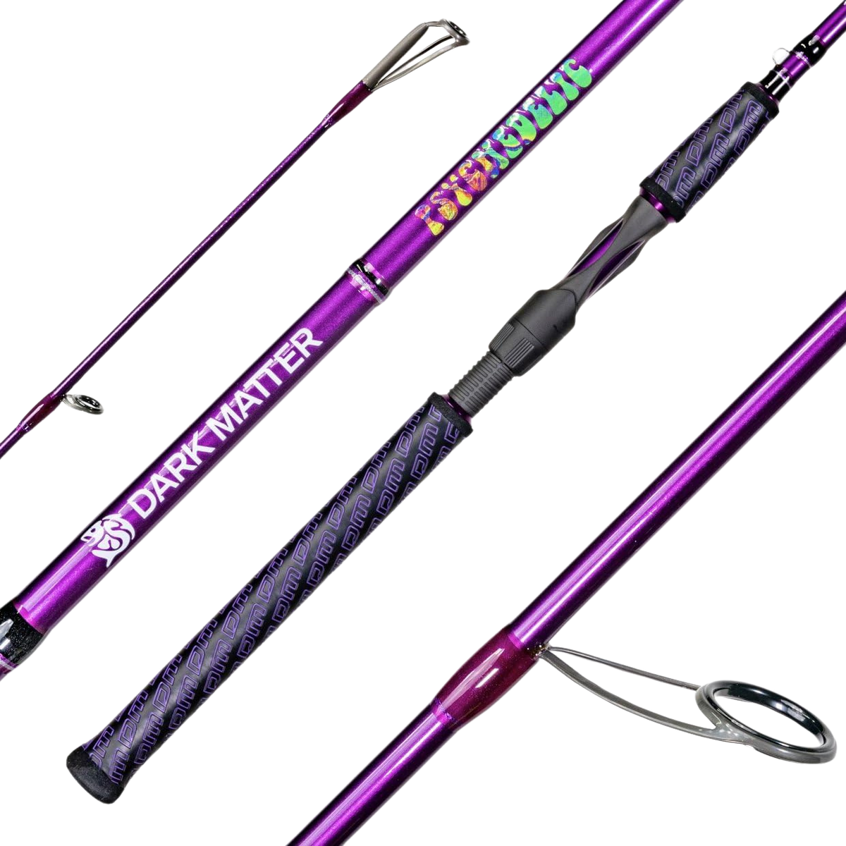 Dark Matter Psychedelic Inshore Spinning Rods