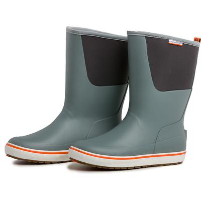 Grundens Men's 12 Inch Deck Boot Monument Grey