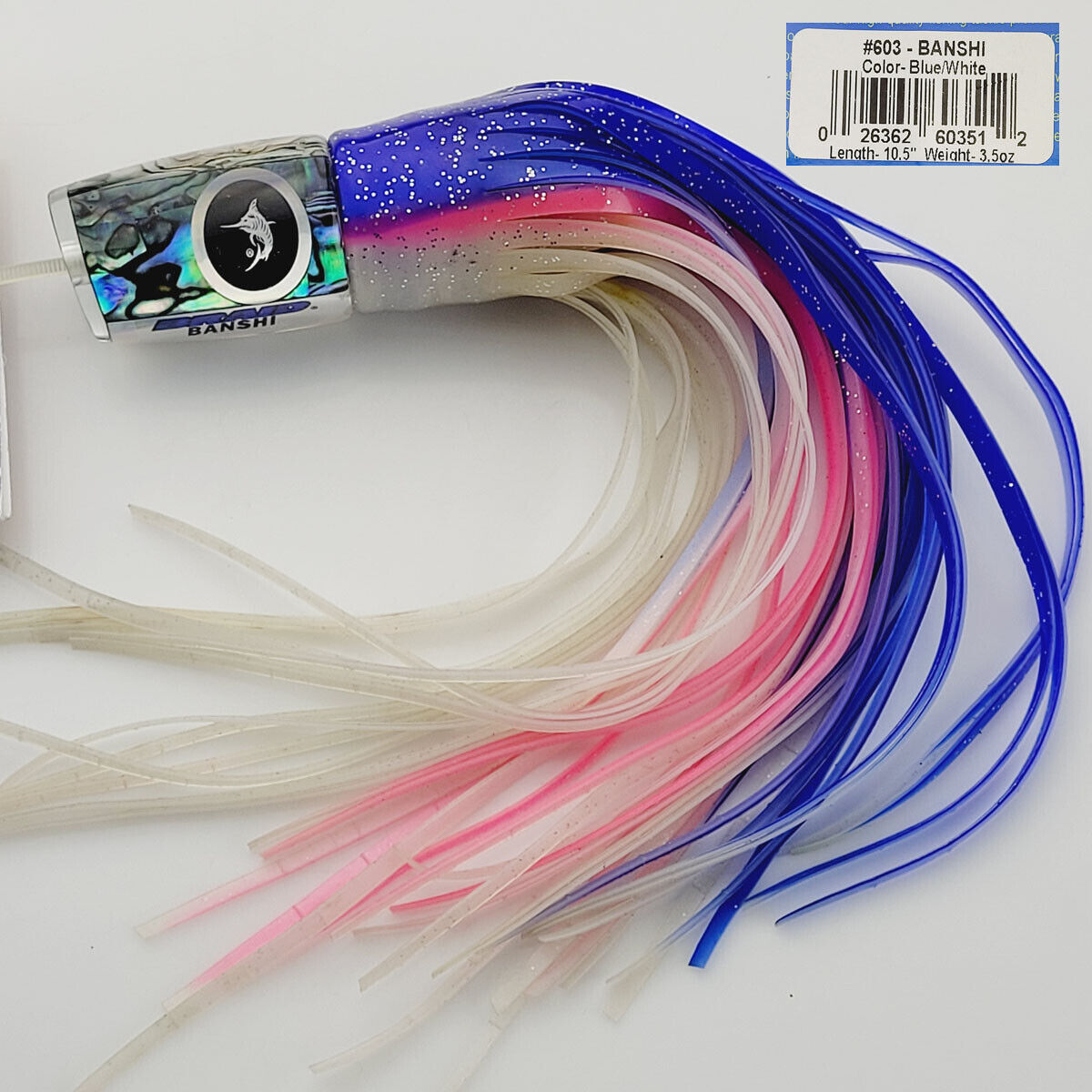 Braid Banshi 10.5" Blue/White