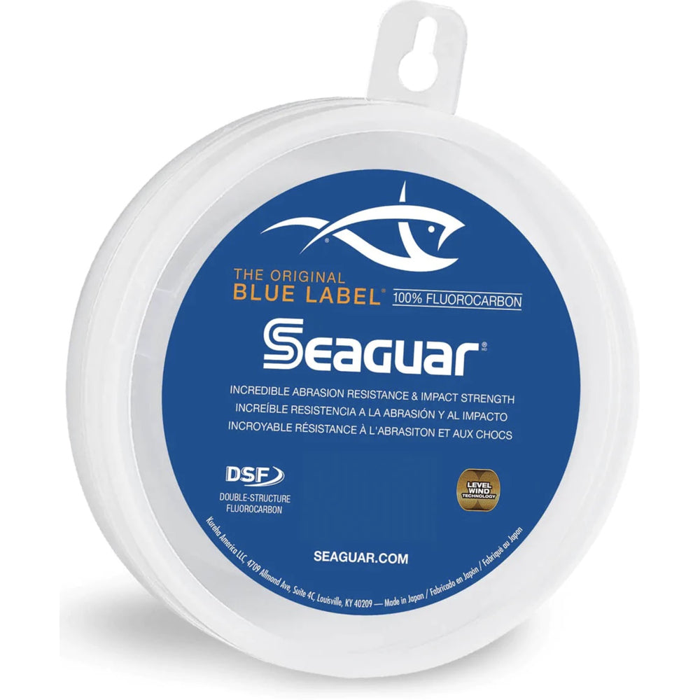 Seaguar Blue Label Fluorocarbon Leader Line (25, 50, 100yd)