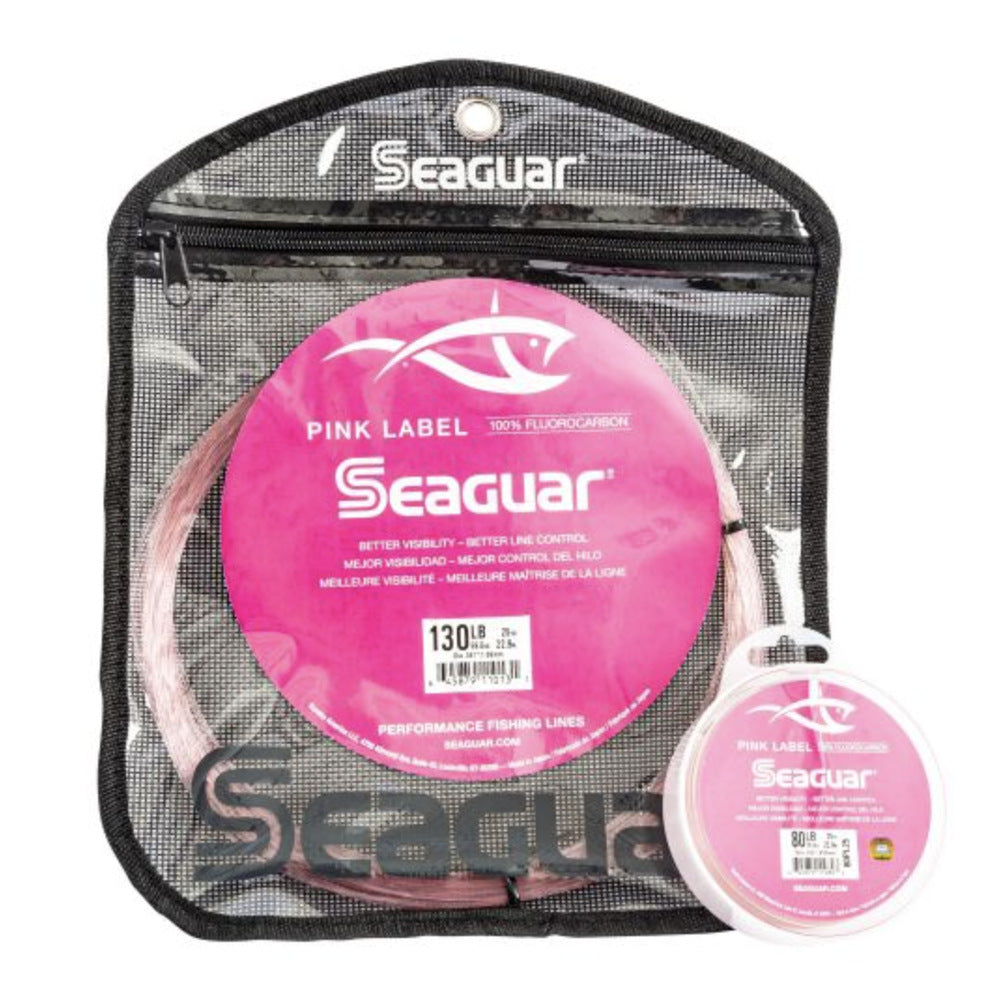 Seaguar Pink Label Fluorocarbon Line 25yd Spools
