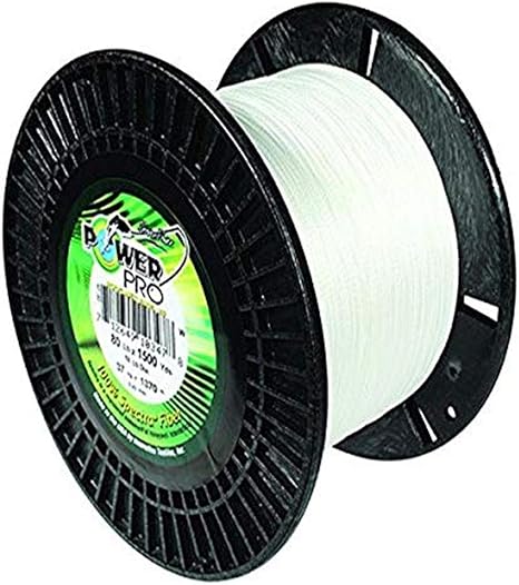 power pro braided fishing line 100lb Spectra Vermilion Red 15 Pound / 300 Yards strong braided Spectra Fiber and is then treated with Enhanced Body Technology to create an incredibly round PowerPro Fishing Line Braided Spectra