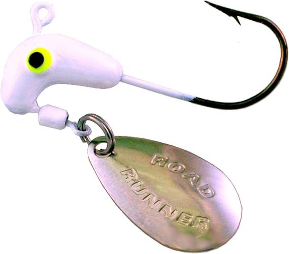 bleeding hook for fish Road Runner Barbed Head 1/16 oz, w/Bleeding Bait Hook