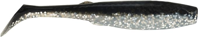 Berkley Gulp! Paddleshad 6" 3 Count Black Silver