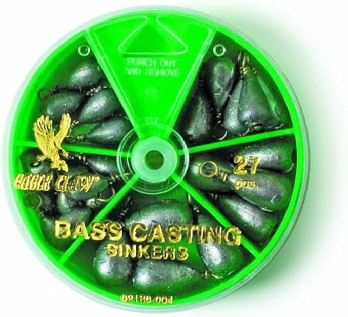 Eagle Claw Bass Cast Sinker Assortment