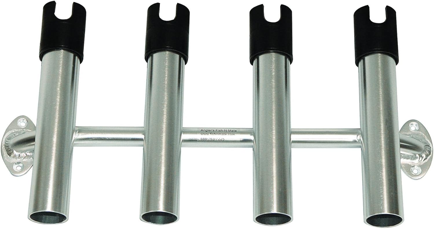 Angler's Choice Fish-N-Mate 4-Rod Boat Console Rod Rack Angler's Choice Fish-N-Mate 4-Rod Boat Console Rod Rack