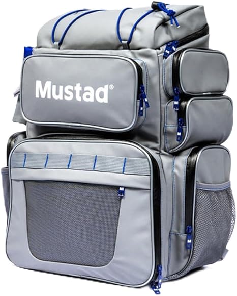 Mustad Game Time Back Pack Tackle Grey