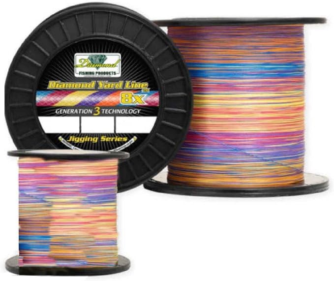 Diamond 75865 Diamond Yard Line - Jigging Series - Solid 8X - 1,500