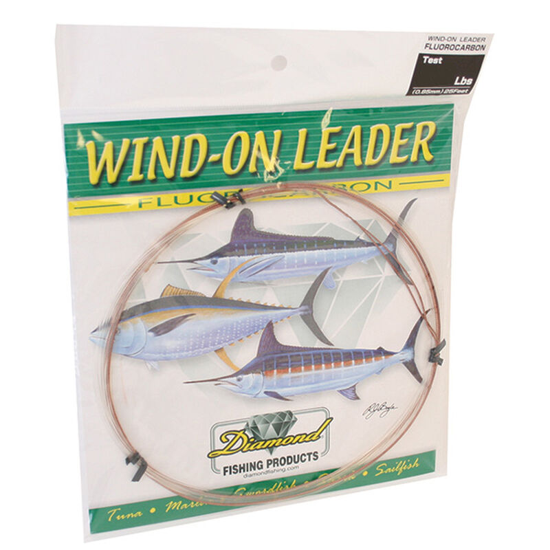 Momoi Diamond Fluorocarbon Wind-On Leader