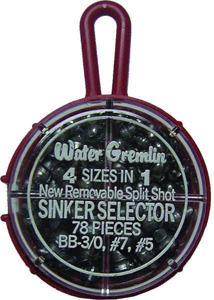 Water Gremlin Small Split Shot Selector