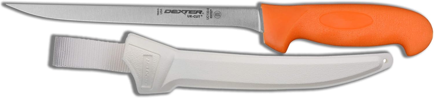 Dexter UR-Cut 8" Fillet Knife Moldable Handle with Sheath