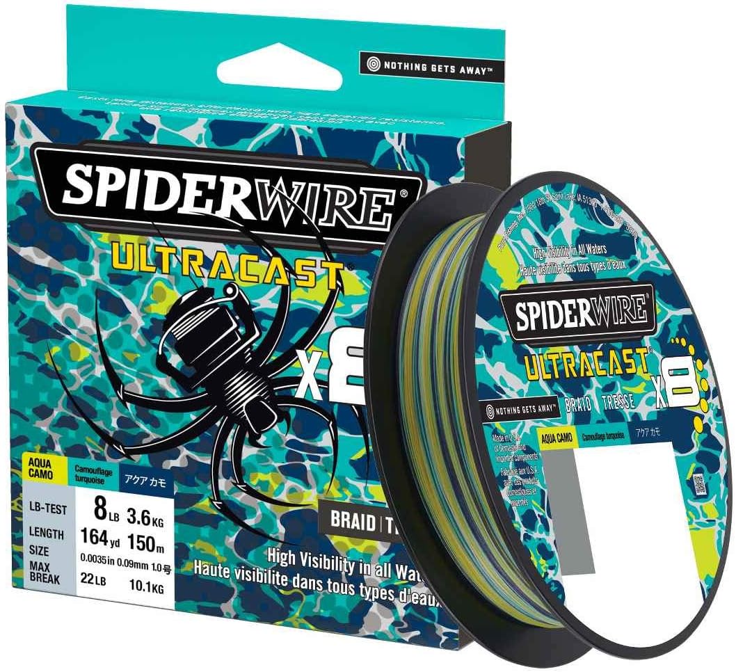 Spiderwire Ultracast Braid, Superline (Multiple Sizes/Lengths/Colors)