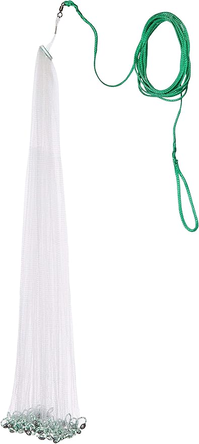 4 foot fishing throw net Betts 25-4 Mono Bait Cast Net 4' 1/4" Mesh 1Lb Lead per Ft, Boxed