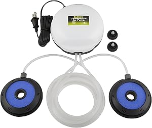 Marine Metal 110 Air Bubbles Commercial Pump 110V AC Aerates 100