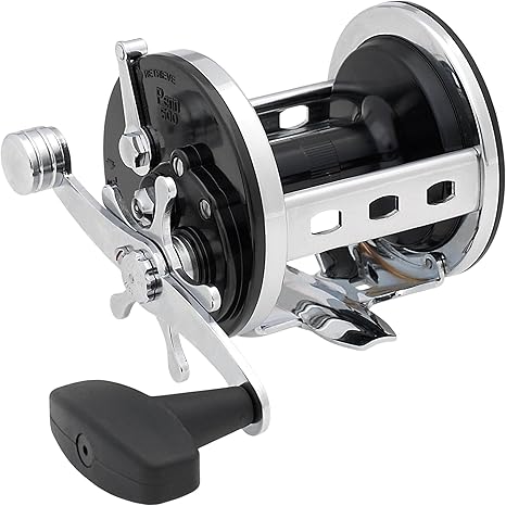 Penn 500L Jigmaster Conventional Reel, RH, 4.0:1 Ratio, Alum Spool