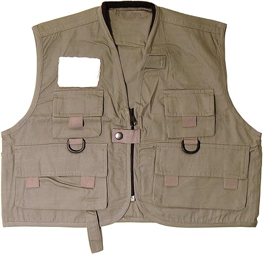 Crystal River C/R Utility Vest Tan
