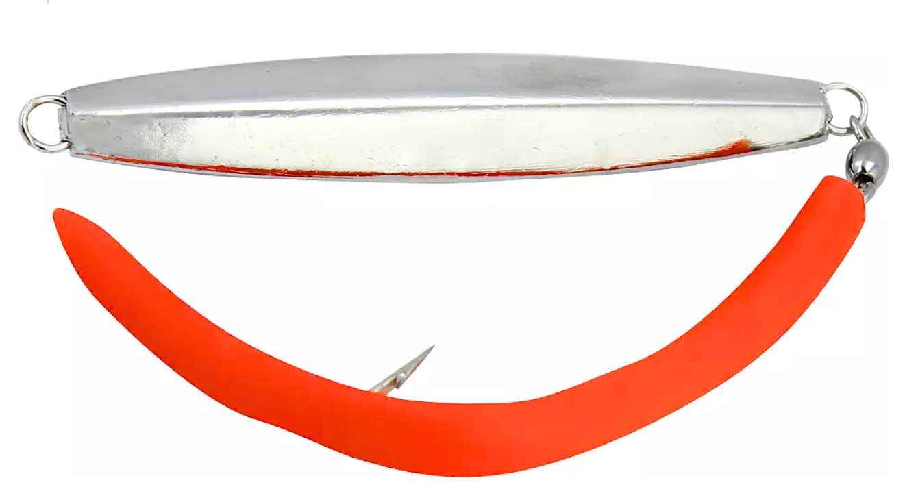 Chrome Diamond Jig with Tail