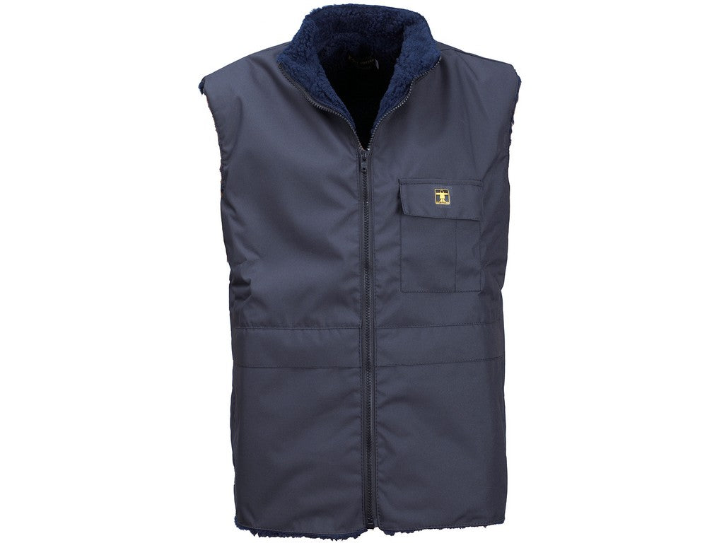 Guy Cotten Bosquet Fleece-Lined Vest, Navy, L
