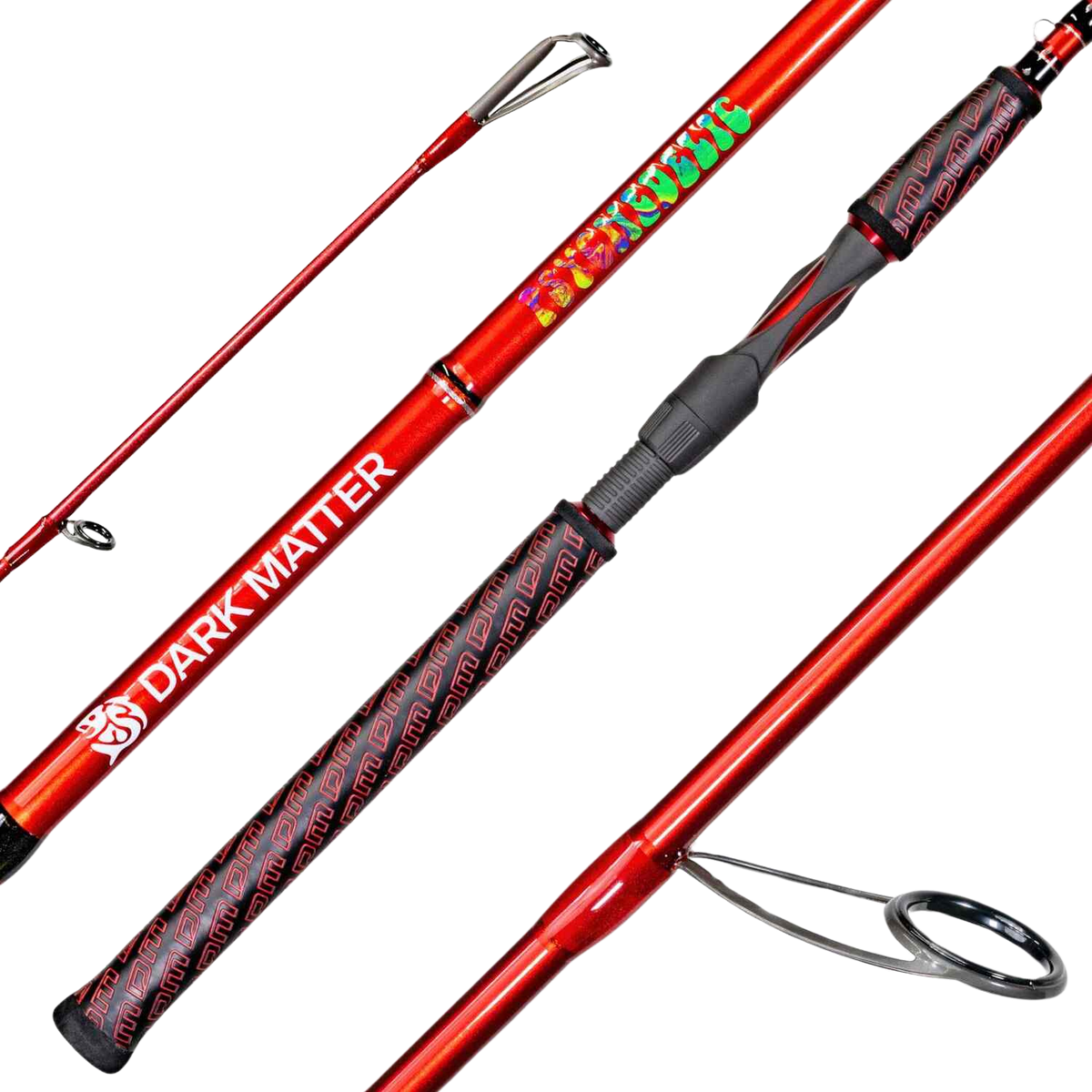 Dark Matter Psychedelic Inshore Spinning Rods