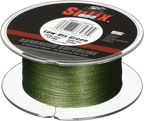 Sufix 660-220G 832 Advanced Superline Braid 20lb 600yd Lo-Vis