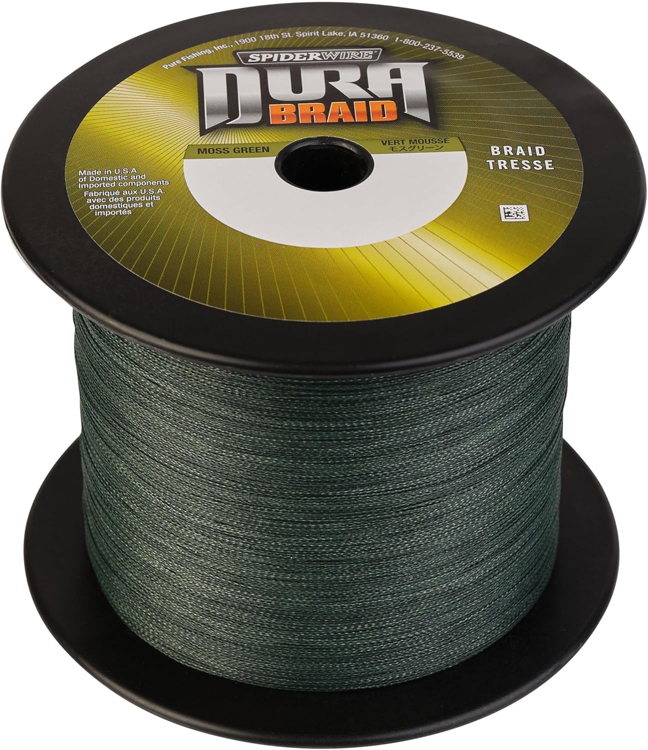 Spiderwire Durabraid 3000 Yards, Moss Green