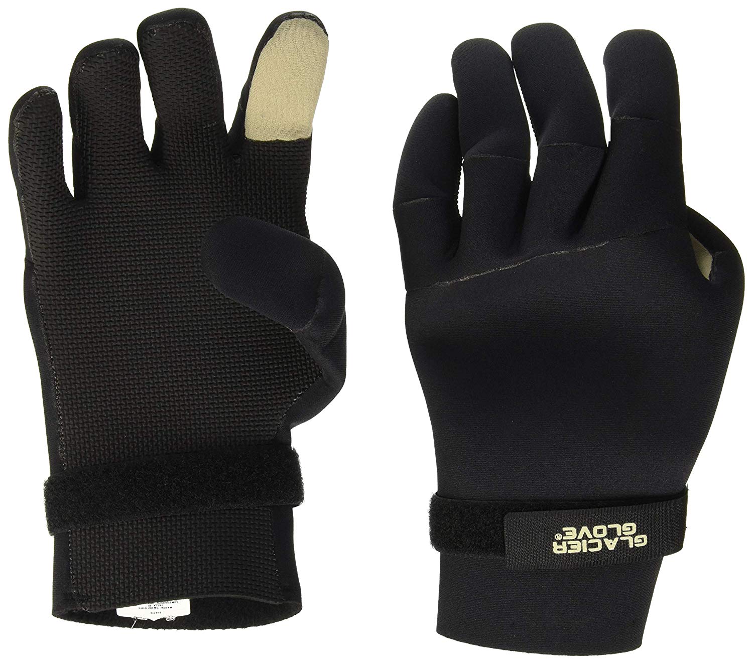 Glacier Bristol Bay Fishing Full-Finger Fleece Lined Neoprene Medium Gloves