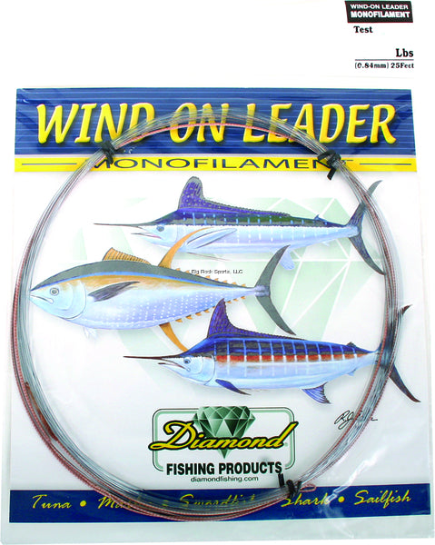Momoi Monofilament Wind On Leader, 25ft