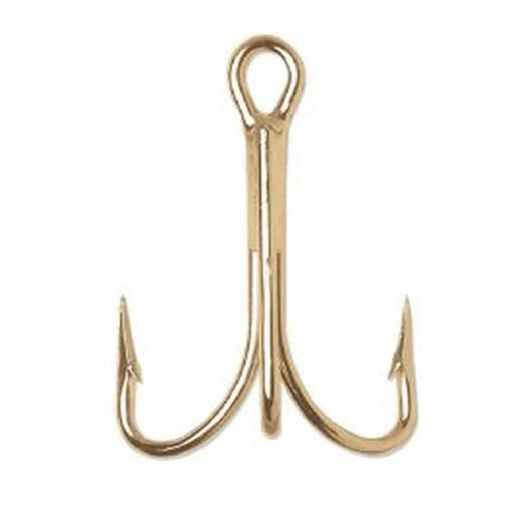 VMC 9617GO#16C Treble Hook with Cut Point, Size 16, Forged, 25pk