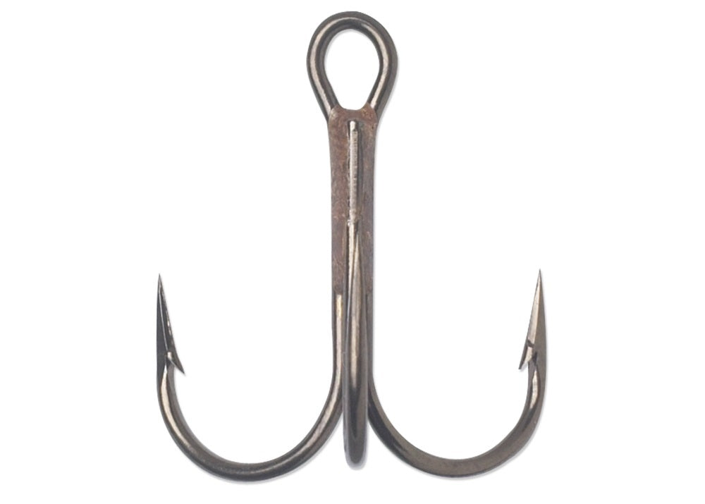 VMC Treble Hook Cut Point Size 8 Bronze 25 per Pack